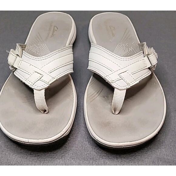 Cloudsteppers Sandals Ivory Women’s 8M Luxe Coastal Romantic Cottagecore Travel - Picture 4 of 9